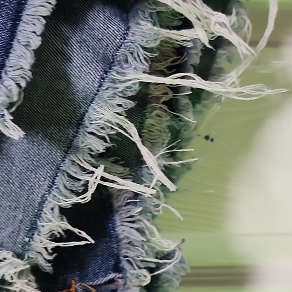 No boundaries Denim Mid Rise shorts Size 21 - Picture 9 of 12